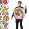 Get Real Sushi Roll Adult Costume Funny Food Tunic Photo Print Halloween Party Outfit